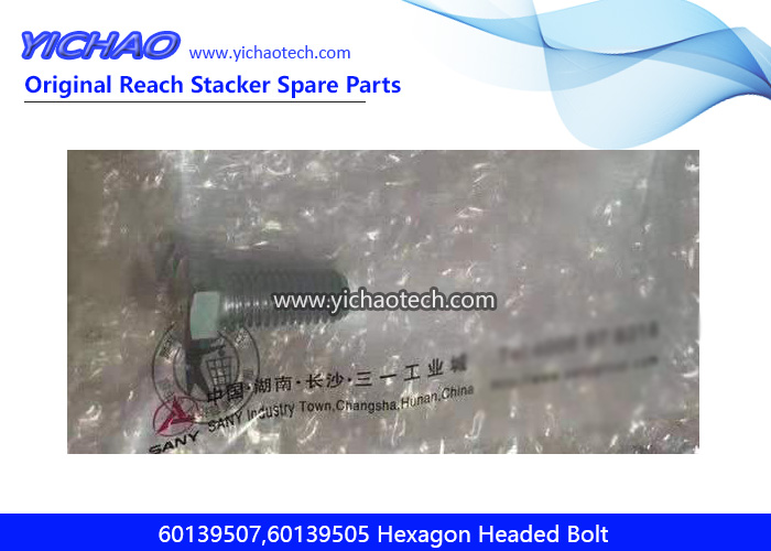 Sany 60139507,60139505 Hexagon Headed Bolt 4022822 Cummins for Container Reach Stacker Spare Parts