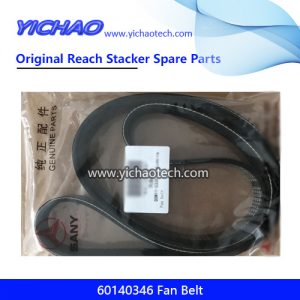 Sany 60140346 Fan Belt QSM11-C335 30 Cummins for Container Reach Stacker Spare Parts