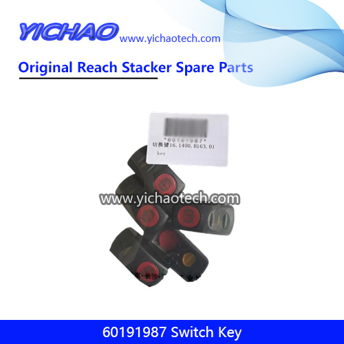 Sany 60191987 Switch Key,Toggle Key 16.1400.B163.01 for Container Reach Stacker Spare Parts