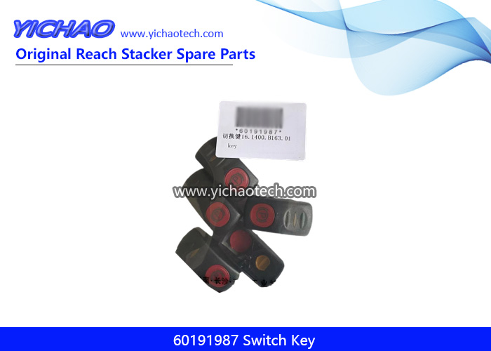 Sany 60191987 Switch Key,Toggle Key 16.1400.B163.01 for Container Reach Stacker Spare Parts