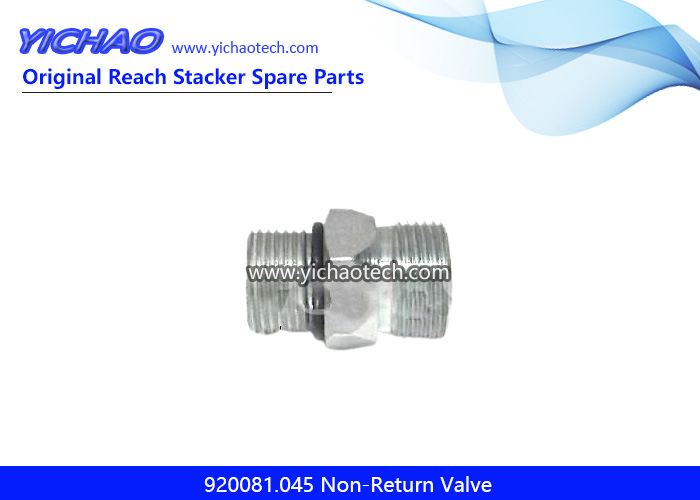 Kalmar 920081.045 Non-Return Valve for Container Reach Stacker Spare Parts