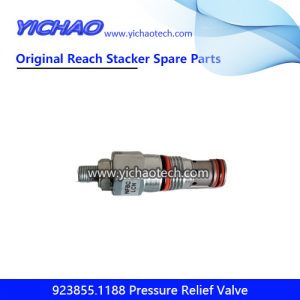 Original Kalmar 923855.1188 Pressure Relief Valve for Container Reach Stacker Spare Parts