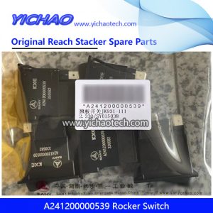 Genuine Sany A241200000539 Rocker Switch for Container Reach Stacker Spare Parts