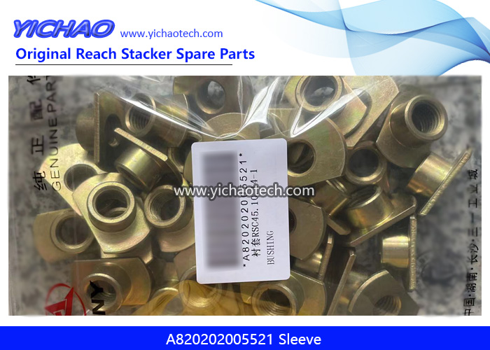 Genuine Sany A820202005521 Sleeve for Container Reach Stacker Spare Parts