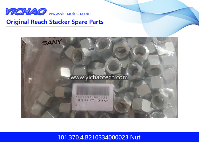 Sany 101.370.4,B210334000023 Nut for Container Reach Stacker Spare Parts