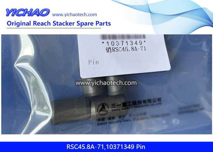 Sany RSC45.8A-71,10371349 Pin for Container Reach Stacker Spare Parts