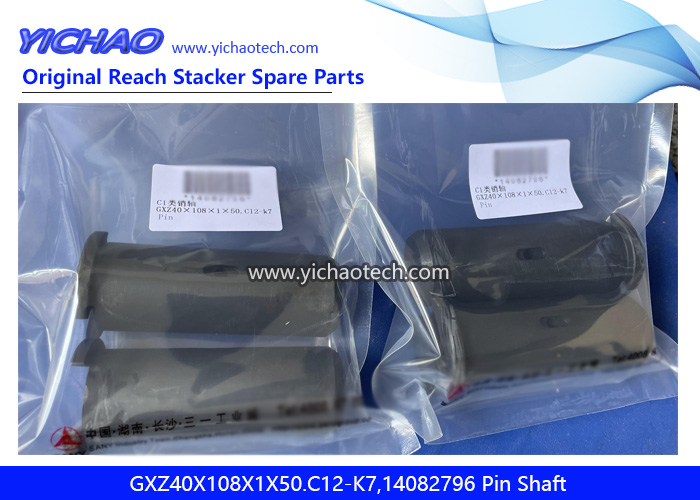 Sany GXZ40X108X1X50.C12-K7,14082796 Pin Shaft for Container Reach Stacker Spare Parts