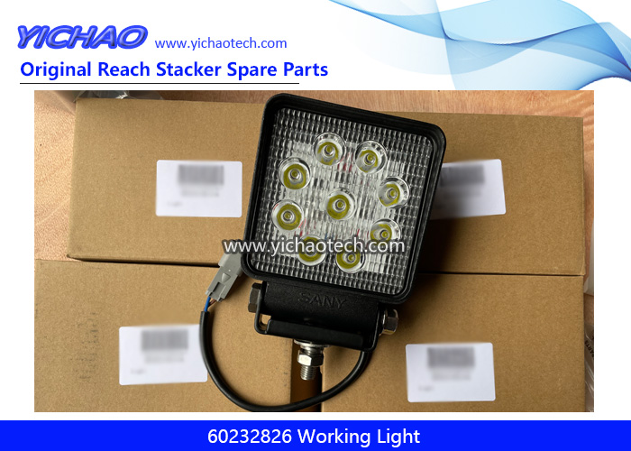 Sany 60232826 Working Light for Container Reach Stacker Spare Parts