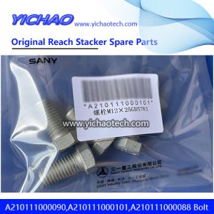 Sany A210111000090,A210111000101,A210111000088 Bolt for Container Reach Stacker Spare Parts