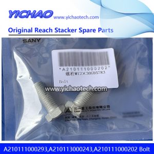 Sany A210111000293,A210113000243,A210111000202 Bolt for Container Reach Stacker Spare Parts