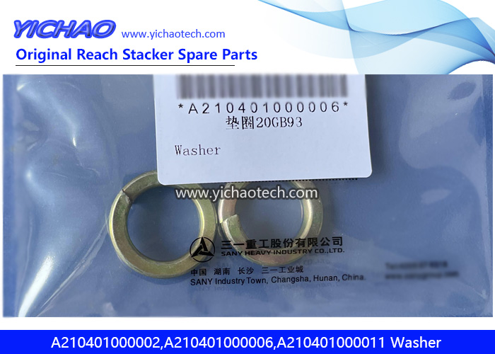 Sany A210401000002,A210401000006,A210401000011 Washer for Container Reach Stacker Spare Parts