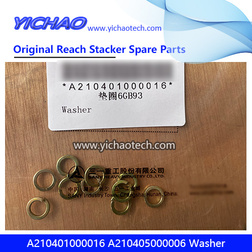 Sany A210401000016 A210405000006 Washer for Container Reach Stacker Spare Parts