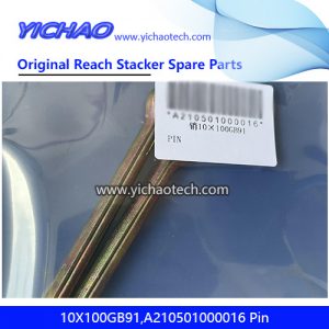 Sany 10X100GB91,A210501000016 Pin for Container Reach Stacker Spare Parts