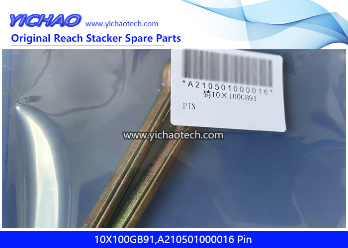 Sany 10X100GB91,A210501000016 Pin for Container Reach Stacker Spare Parts
