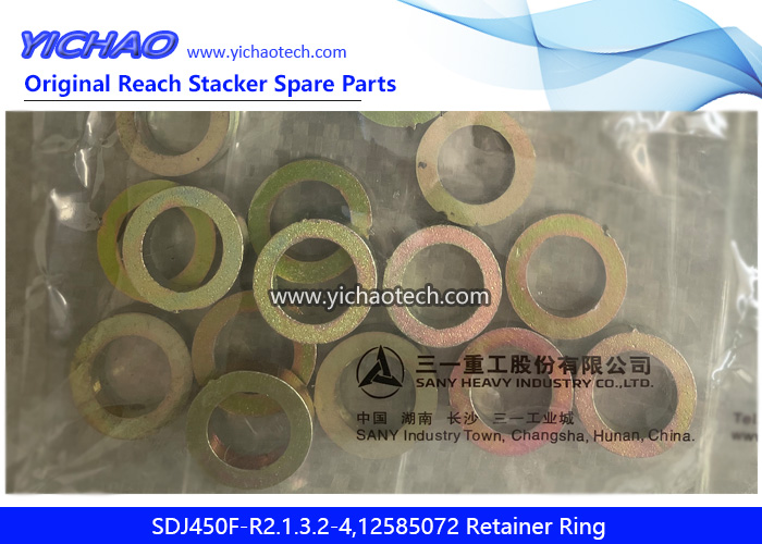 Sany SDJ450F-R2.1.3.2-4,12585072 Retainer Ring for Container Reach Stacker Spare Parts