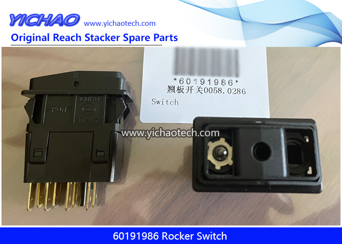 Sany 0058.0286,60191986 Rocker Switch for Container Reach Stacker Spare Parts
