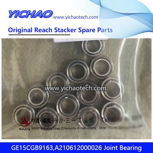 Sany GE15CGB9163,A210612000026 Joint Bearing for RSC45 Reach Stacker Spare Parts