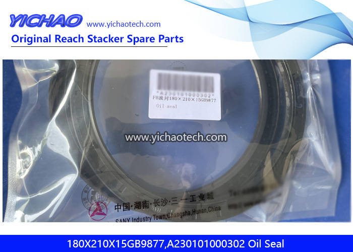 Sany 180X210X15GB9877,A230101000302 Oil Seal for Container Reach Stacker Spare Parts