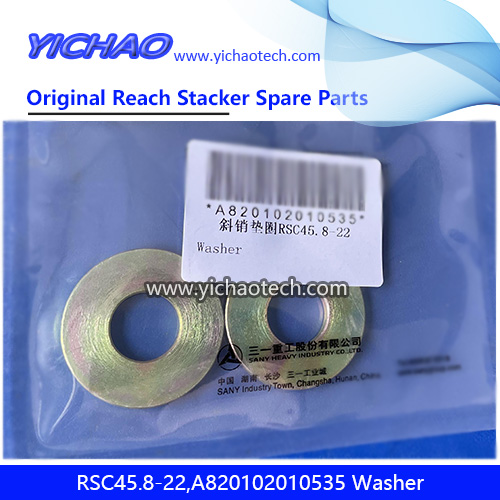 Sany RSC45.8-22,A820102010535 Washer for Container Reach Stacker Spare Parts