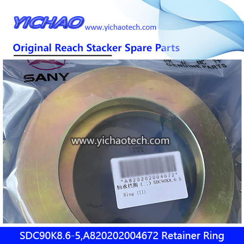 Sany SDC90K8.6-5,A820202004672 Retainer Ring for Container Reach Stacker Spare Parts