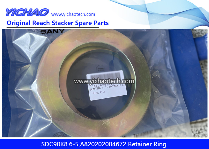 Sany SDC90K8.6-5,A820202004672 Retainer Ring for Container Reach Stacker Spare Parts