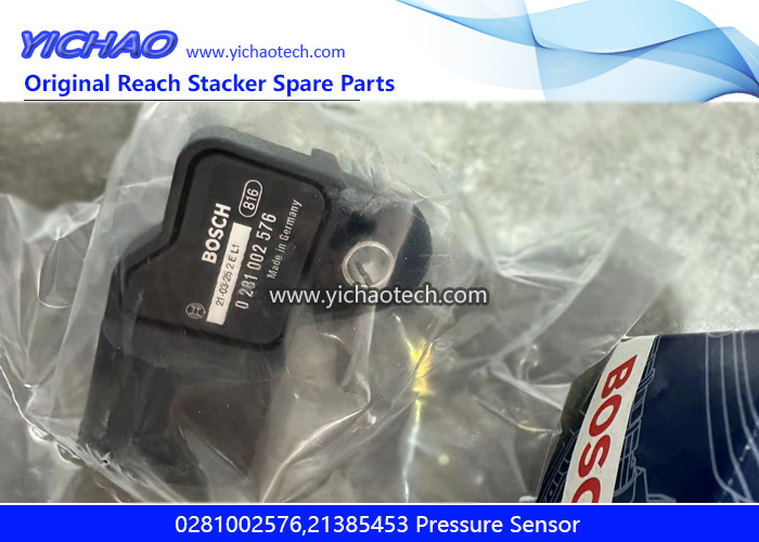 Konecranes BOSCH 0281002576,21385453 Pressure Sensor for Container Reach Stacker Spare Parts