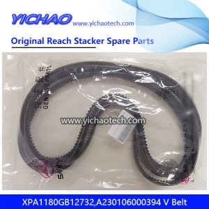 Sany XPA1180GB12732,A230106000394 V Belt for Container Reach Stacker Spare Parts