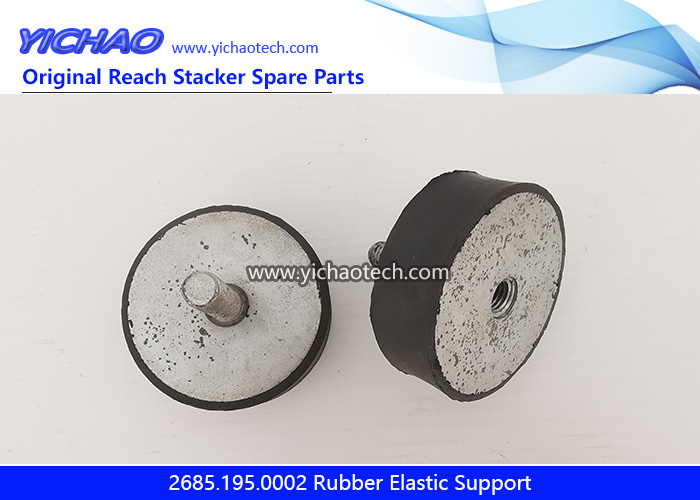 Fantuzzi 2685.195.0002 Rubber Elastic Support for Container Reach Stacker Spare Parts