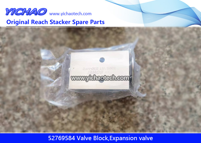 Konecranes 52769584 Valve Block,Expansion Valve for Container Reach Stacker Spare Parts