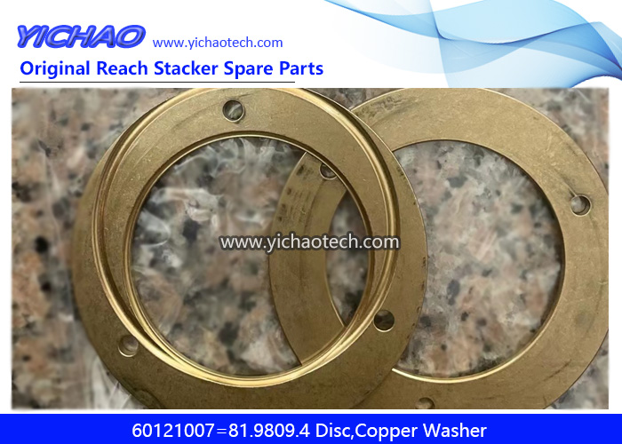 Konecranes 81.9809.4=60121007 Copper Pad,Flange Plate for Container Reach Stacker Spare Parts