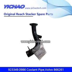 Kalmar 923349.0986 Coolant Pipe,Volvo 866261 Connection Pipe for Container Reach Stacker Spare Parts