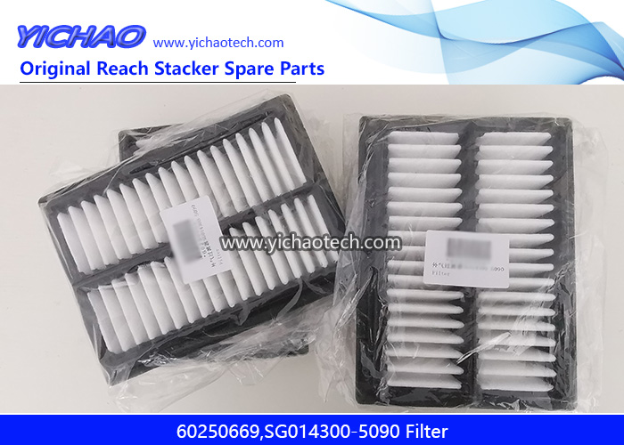 Sany 60250669,SG014300-5090 Filter for Container Reach Stacker Spare Parts