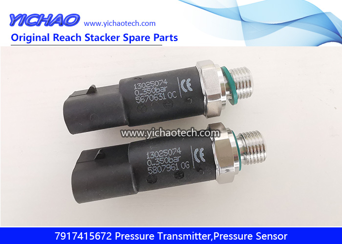 Linde/Konecranes 7917415672 Pressure Transmitter Sensor for Container Reach Stacker Spare Parts