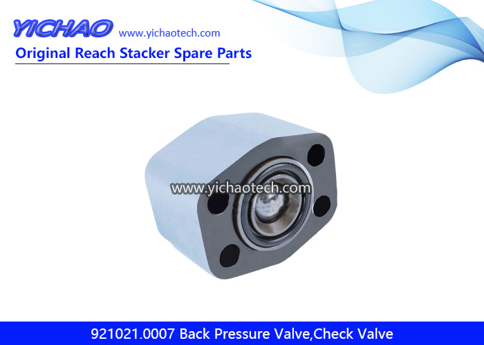 Kalmar 921021.0007 Back Pressure Valve,Check Valve for Container Reach Stacker Spare Parts