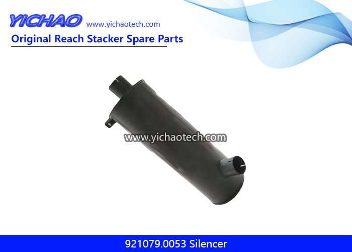 Kalmar 921079.0053 Silencer,Muffler for DCE80-100/45E Container Reach Stacker Spare Parts