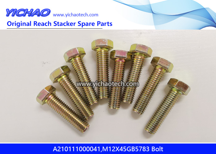 Sany A210111000041,M12X45GB5783 Bolt for Container Reach Stacker Spare Parts