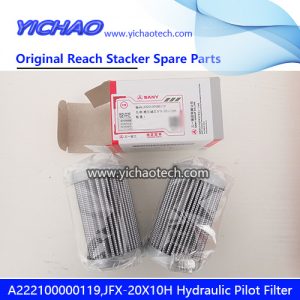 Sany A222100000119,JFX-20X10H Hydraulic Pilot Filter for Container Reach Stacker Spare Parts