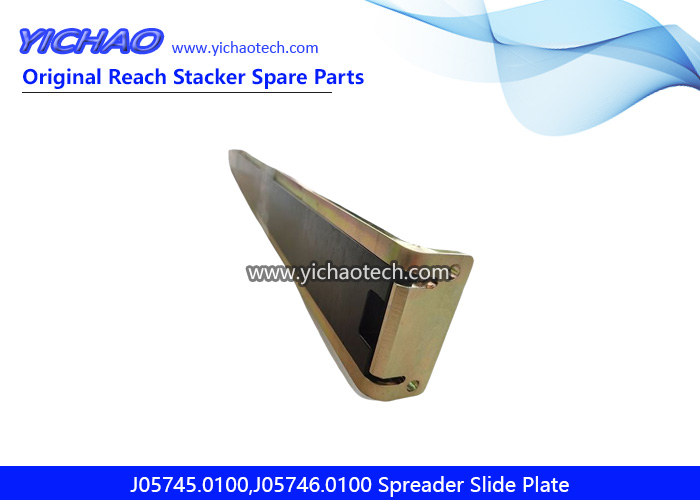 Kalmar J05745.0100,J05746.0100 Spreader Slide Plate for DCU80-100 Container Reach Stacker Spare Parts
