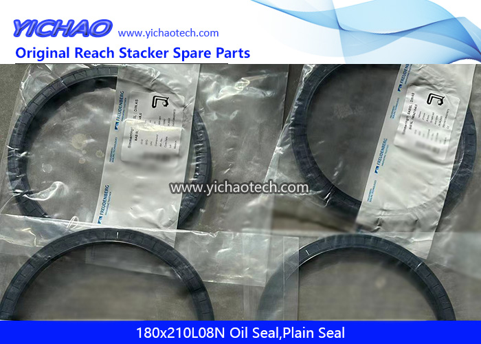 Konecranes 180x210L08N Oil Seal,Plain Seal for Container Reach Stacker Spare Parts