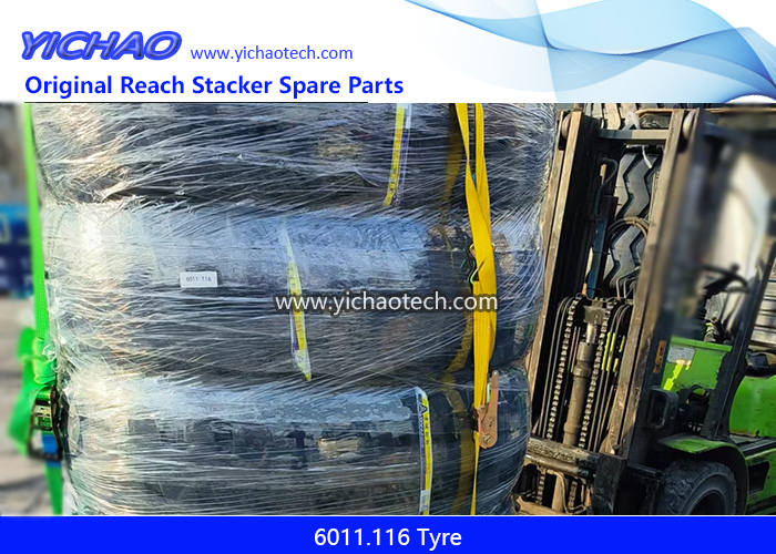 Konecranes 6011.116 Tyre for Container Reach Stacker Spare Parts