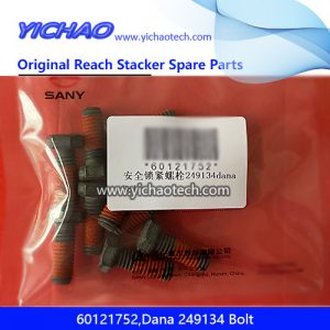 Sany 60121752,Dana 249134 Bolt for Container Reach Stacker Spare Parts