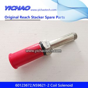 Sany 60123672,N59621-2 Coil Solenoid for Container Reach Stacker Spare Parts