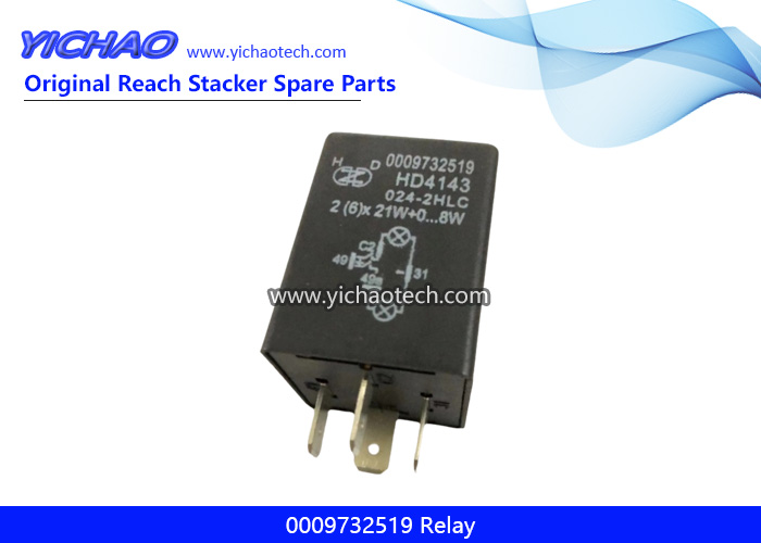 Linde 0009732519 Relay for Container Reach Stacker Spare Parts