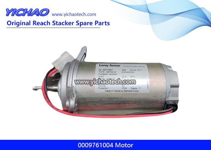 Linde 0009761004 Motor for Container Reach Stacker Spare Parts