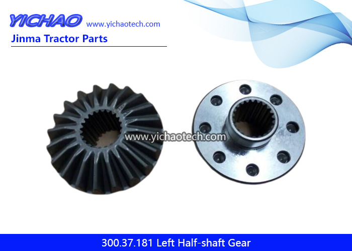 Jinma 300.37.181 Left Half-shaft Gear for JM304 Tractor Spare Parts