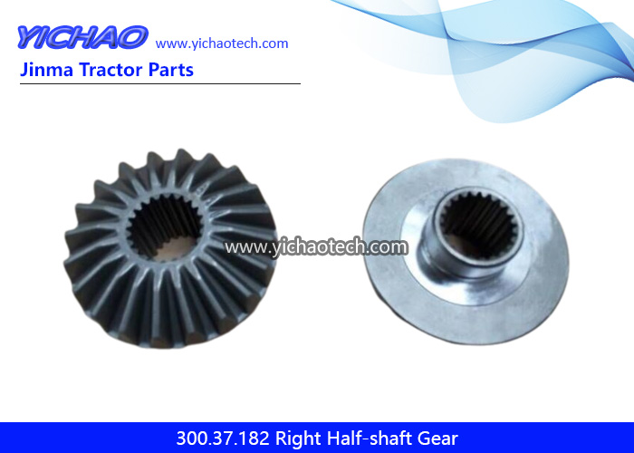 Jinma 300.37.182 Right Half-shaft Gear for JM304 Tractor Spare Parts