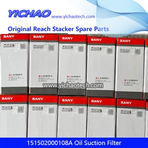 Sany 151502000108A Oil Suction Filter for Container Reach Stacker Spare Parts
