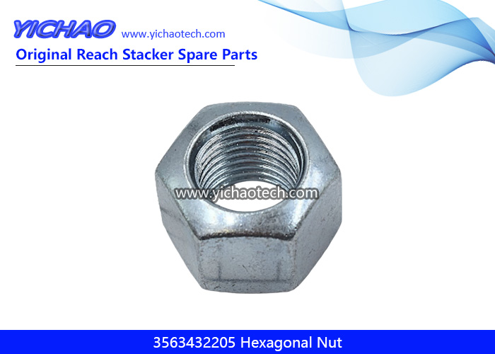 Linde 3563432205 Hexagonal Nut for Container Reach Stacker Spare Parts
