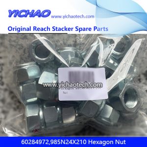 Sany 60284972,985N24X210 Hexagon Nut for Container Forklift Spare Parts