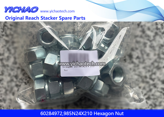 Sany 60284972,985N24X210 Hexagon Nut for Container Forklift Spare Parts